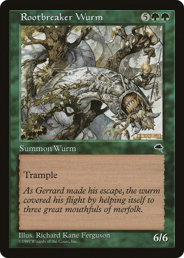 Rootbreaker Wurm (TMP-251) - Tempest