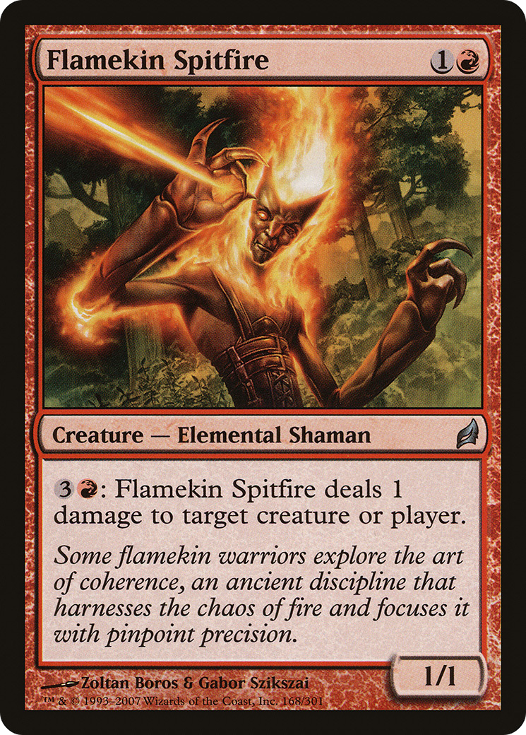 Flamekin Spitfire (LRW-168) - Lorwyn