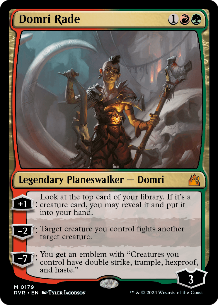 Domri Rade (RVR-179) - Ravnica Remastered