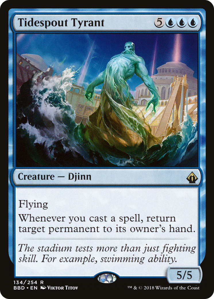 Tidespout Tyrant (BBD-134) - Battlebond Foil