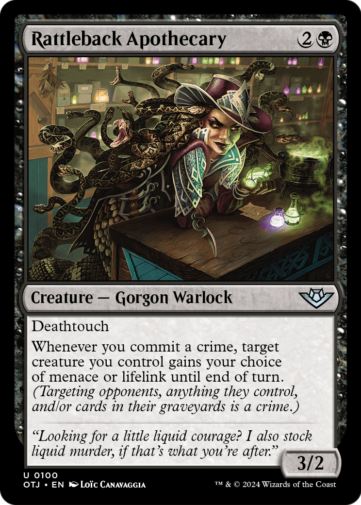 Rattleback Apothecary (OTJ-100) - Outlaws of Thunder Junction Foil
