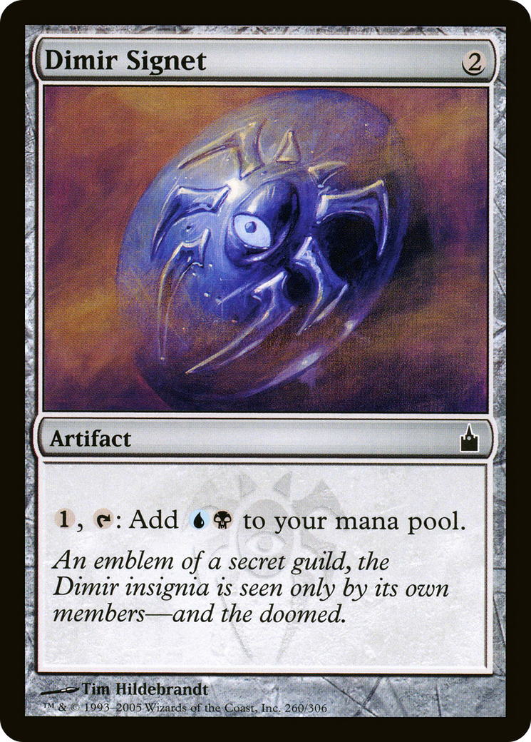 Dimir Signet (RAV-260) - Ravnica: City of Guilds
