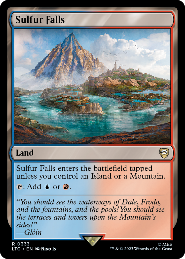 Sulfur Falls (LTC-333) - Tales of Middle-earth Commander