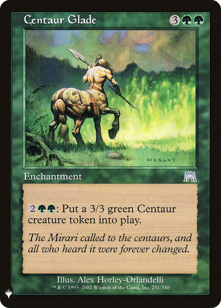 Centaur Glade (LIST-251) - The List
