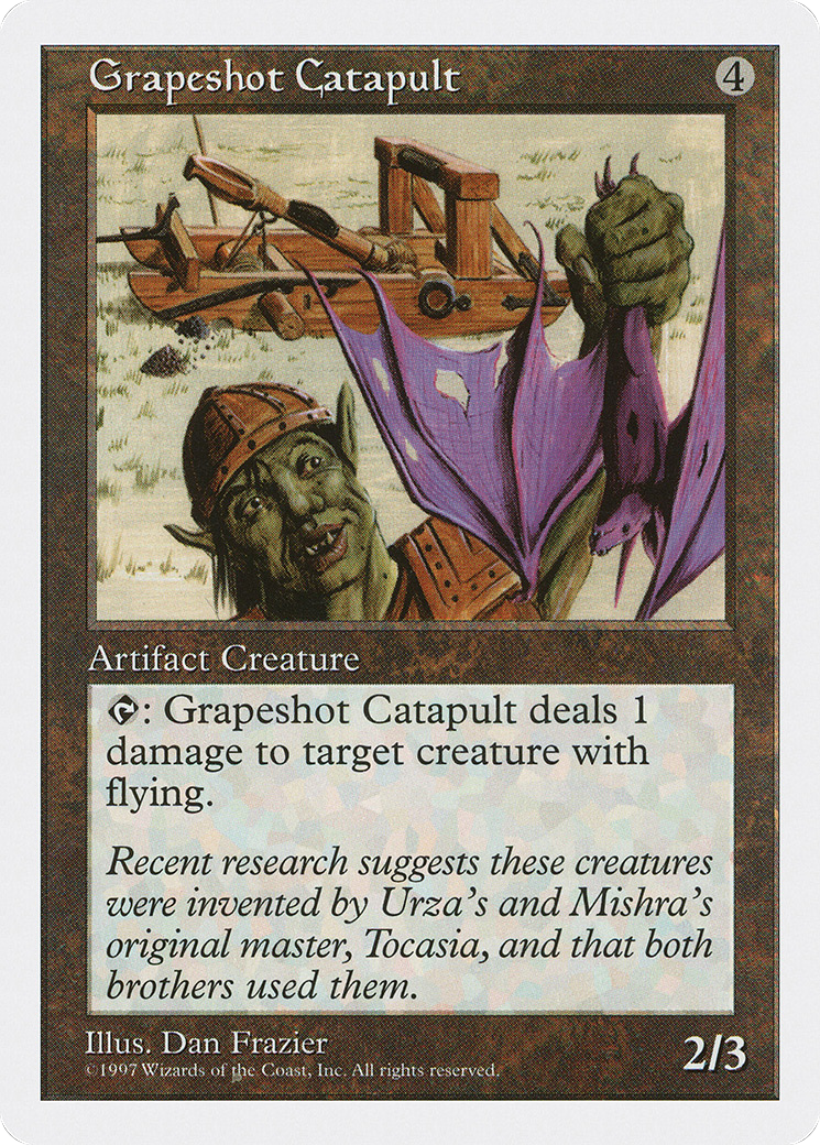 Grapeshot Catapult (5ED-) - Fifth Edition