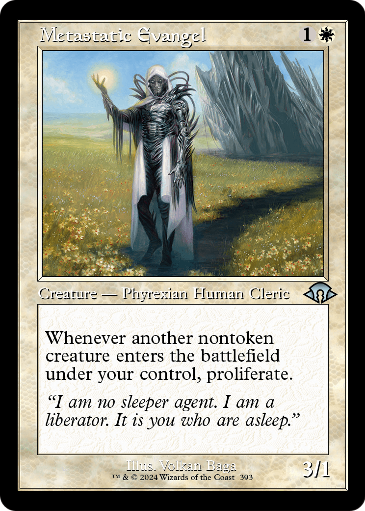 Metastatic Evangel (Retro Frame) (MH3-393) - Modern Horizons 3