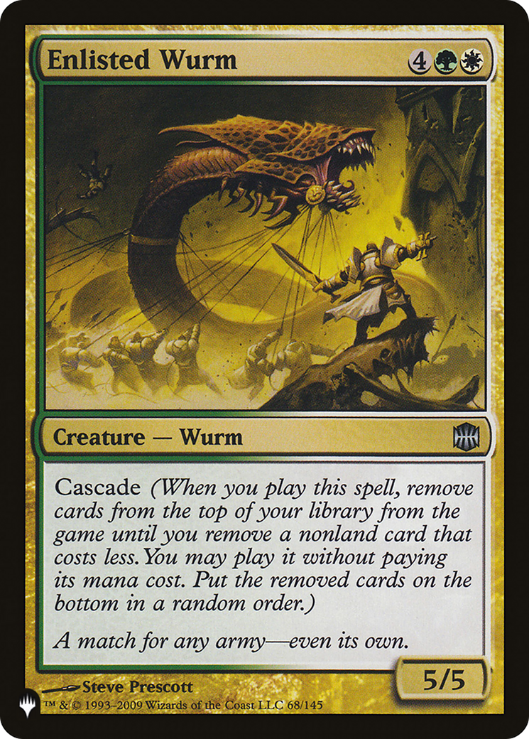 Enlisted Wurm (LIST-68/145) - The List