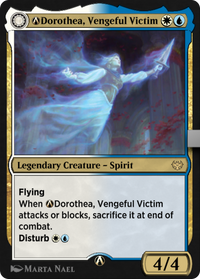 A-Dorothea, Vengeful Victim // A-Dorothea's Retribution (VOW-A-235) - Innistrad: Crimson Vow: (Double Faced Transform)