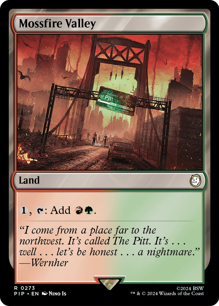 Mossfire Valley (PIP-273) - Fallout Foil