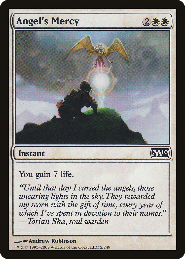 Angel's Mercy (M10-002) - Magic 2010 Foil