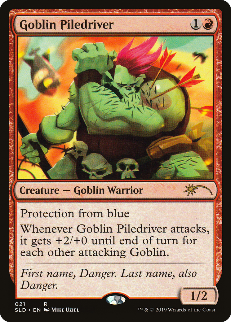 Goblin Piledriver (SLD-021) - Secret Lair Drop