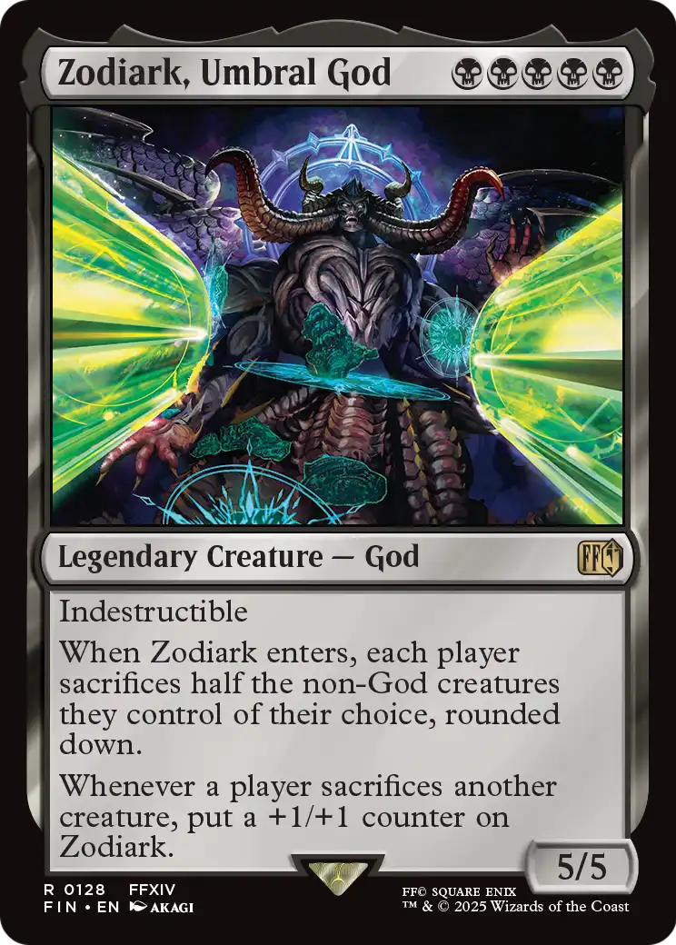 Zodiark, Umbral God (FIN-128) - FINAL FANTASY Foil