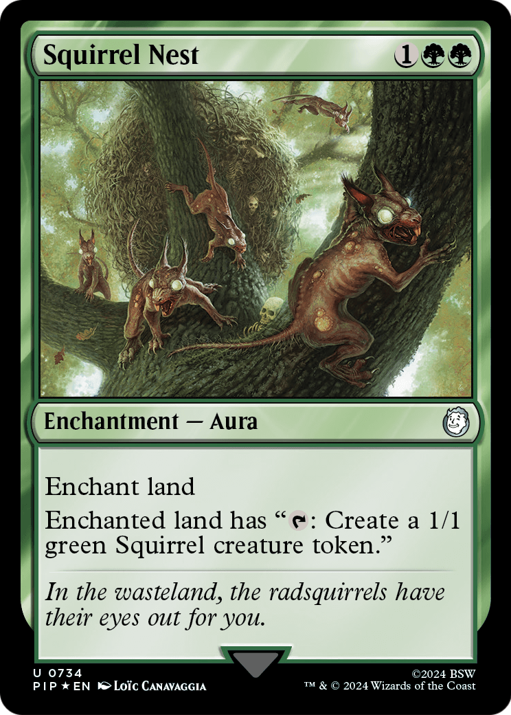 Squirrel Nest (Surge Foil) (PIP-734) - Fallout Foil