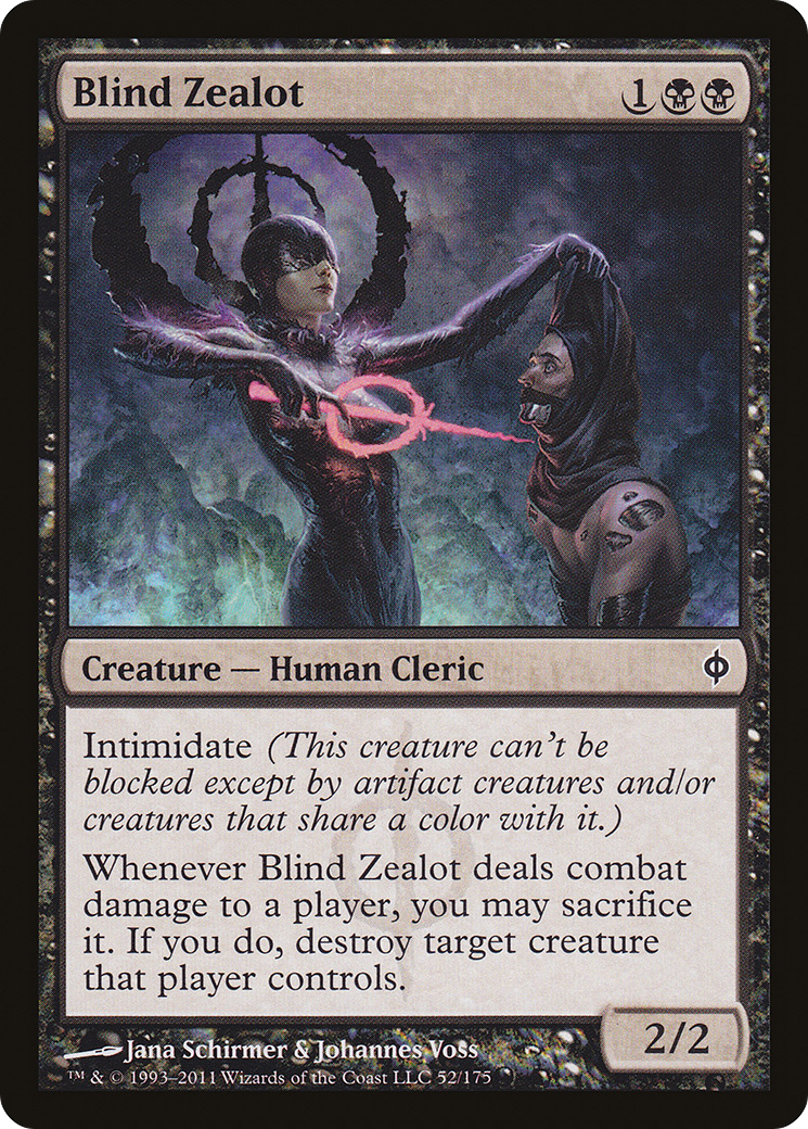 Blind Zealot (NPH-052) - New Phyrexia
