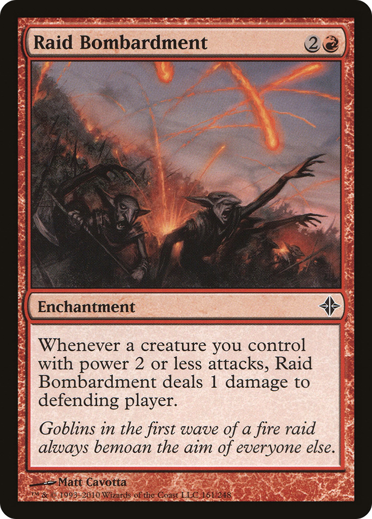 Raid Bombardment (ROE-161) - Rise of the Eldrazi Foil