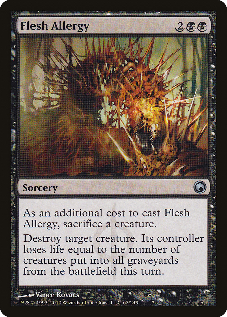Flesh Allergy (SOM-062) - Scars of Mirrodin