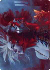 Thrill of Possibility // Thrill of Possibility (AONE-036) - Phyrexia: All Will Be One Art Series (Borderless)