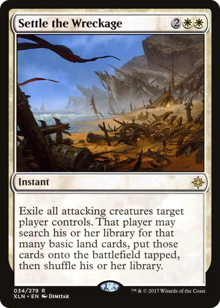 Settle the Wreckage (XLN-034) - Ixalan Foil