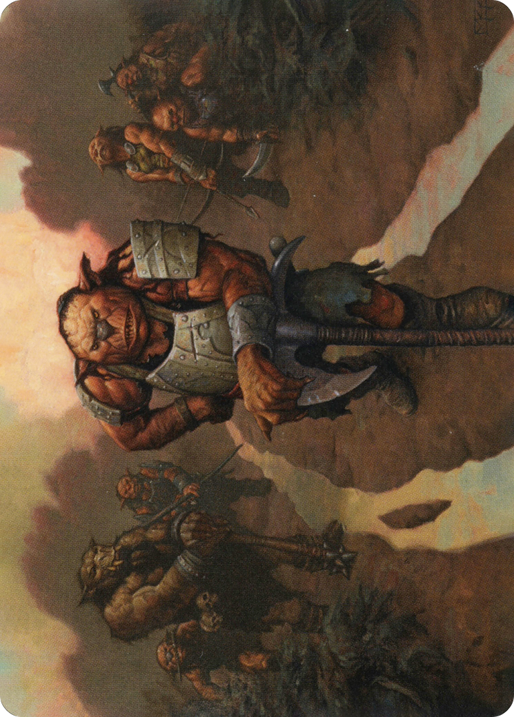Hobgoblin Bandit Lord // Hobgoblin (AAFR-030) - Adventures in the Forgotten Realms Art Series (Borderless)