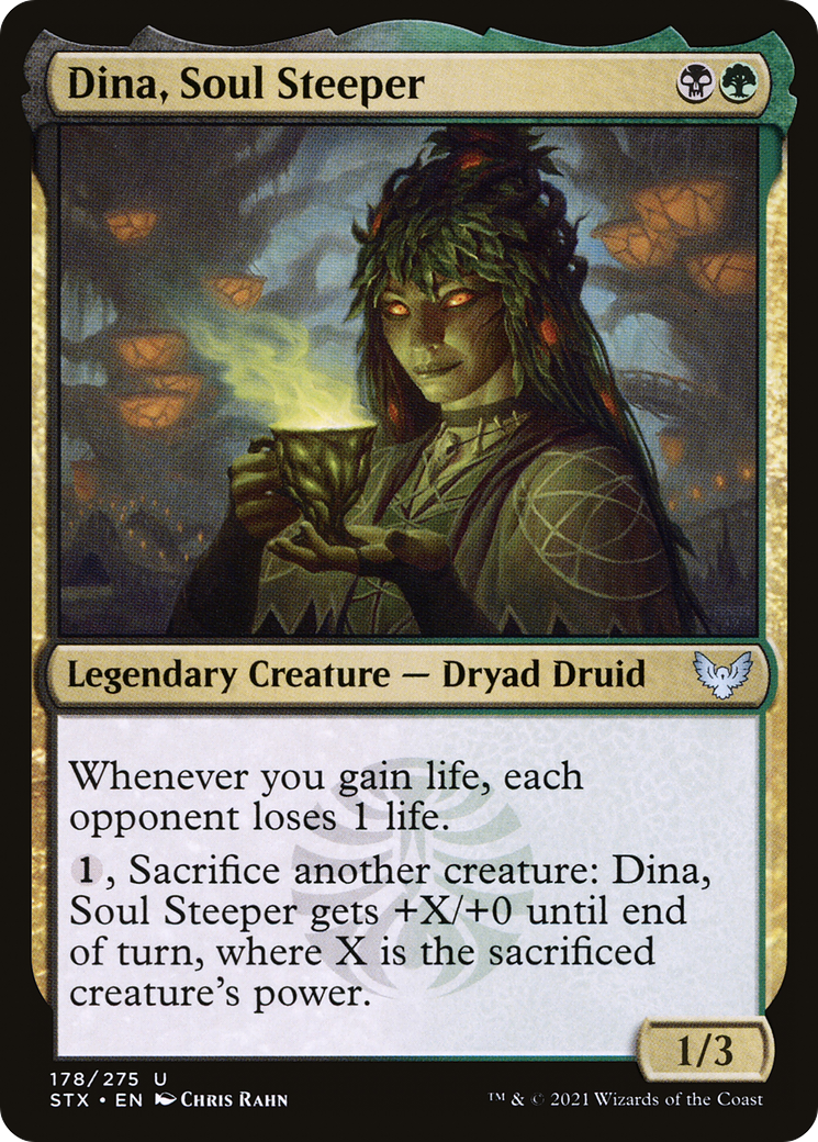 Dina, Soul Steeper (STX-178) - Strixhaven: School of Mages Foil