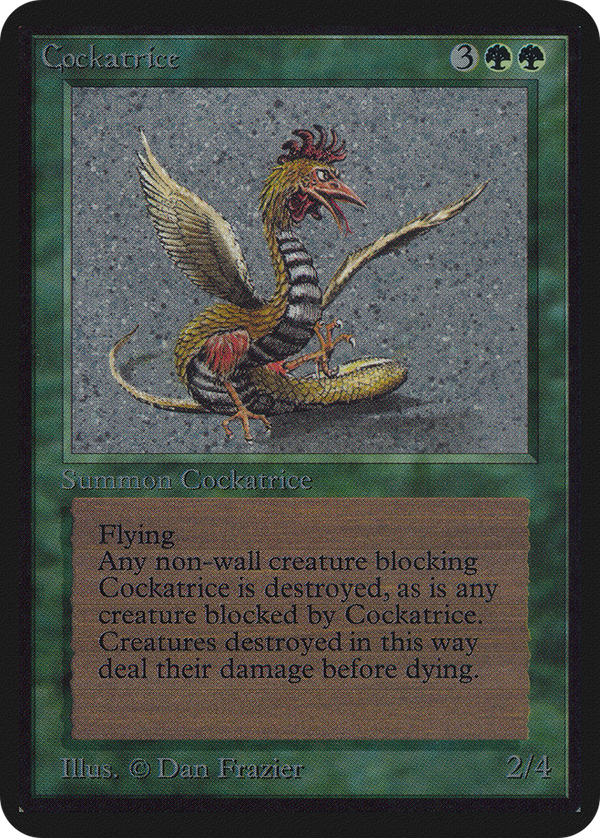 Cockatrice (LEA-) - Limited Edition Alpha