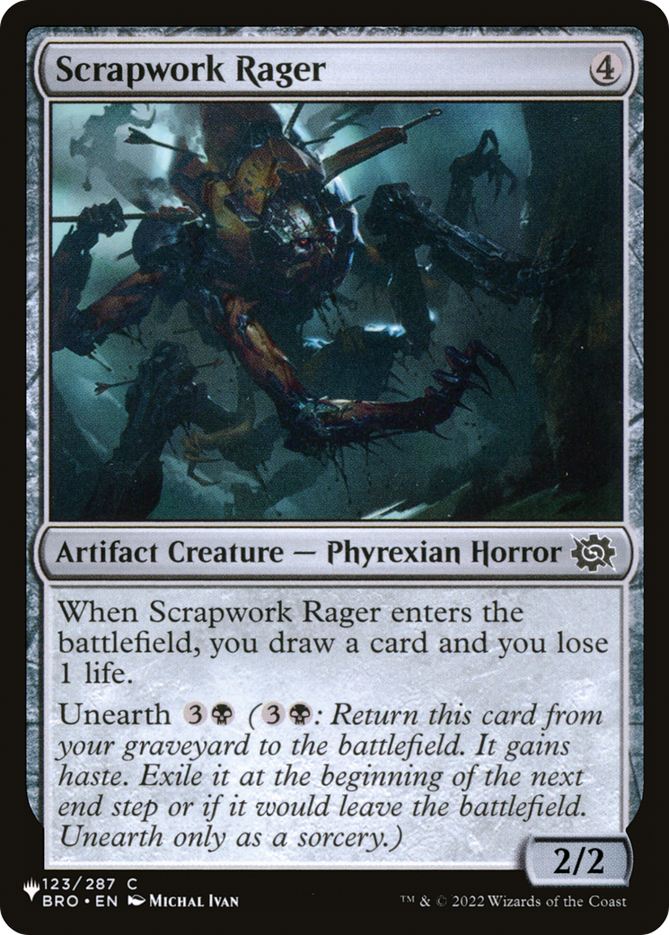 Scrapwork Rager (LIST-123/012) - The List