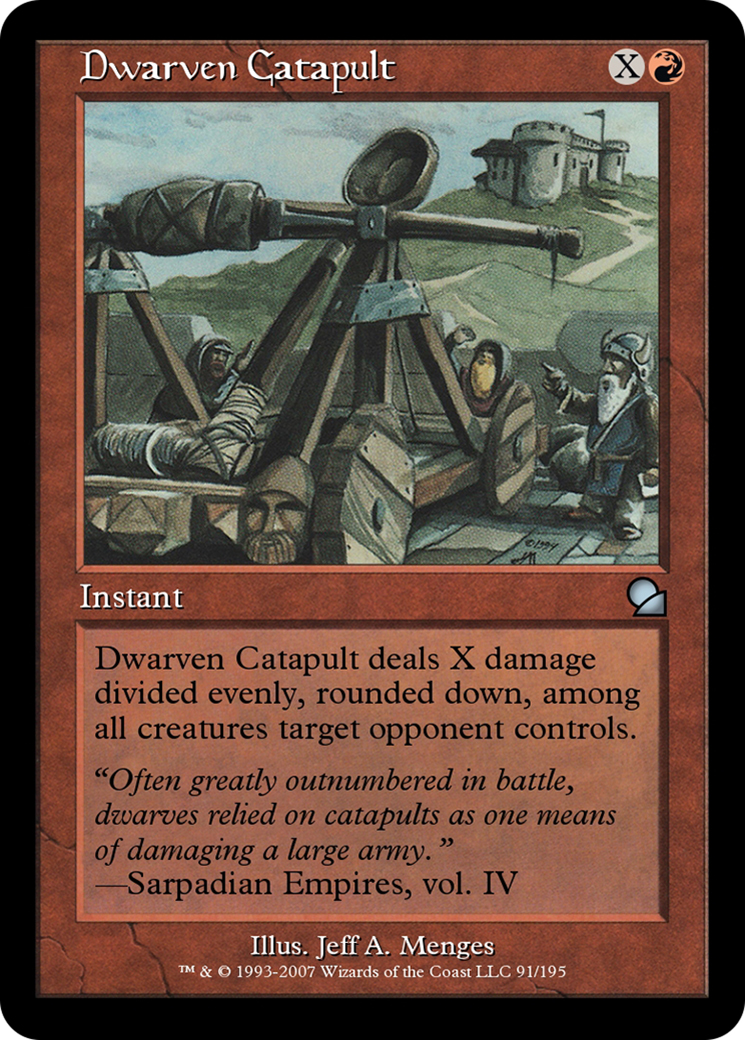 Dwarven Catapult (ME1-091) - Masters Edition
