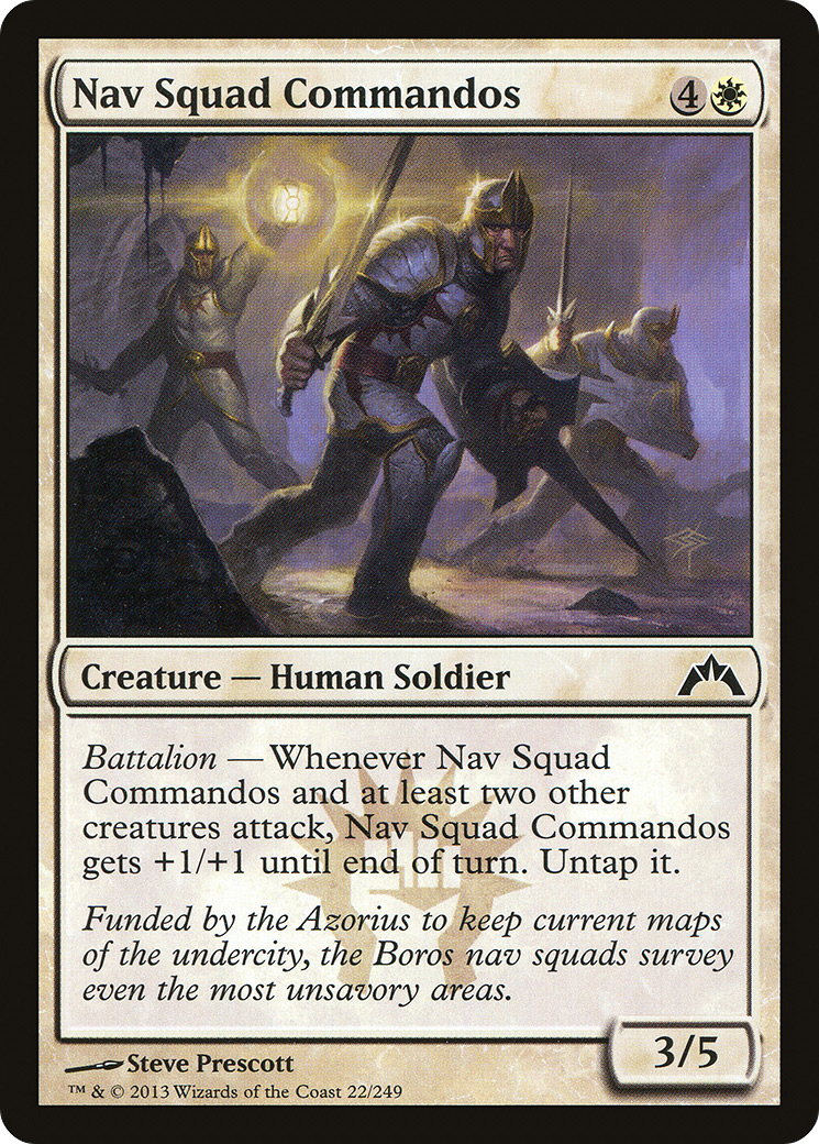Nav Squad Commandos (GTC-022) - Gatecrash Foil