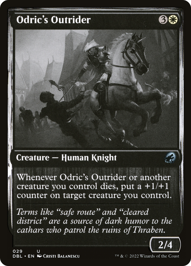 Odric's Outrider (DBL-029) - Innistrad: Double Feature Foil