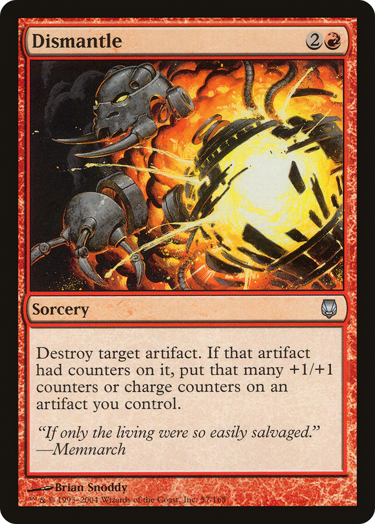 Dismantle (DST-057) - Darksteel Foil