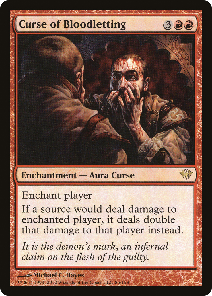 Curse of Bloodletting (DKA-085) - Dark Ascension
