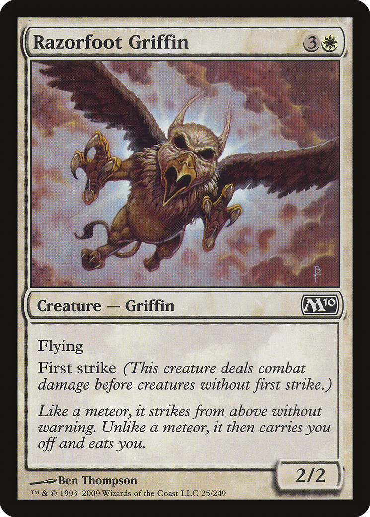 Razorfoot Griffin (M10-025) - Magic 2010 Foil