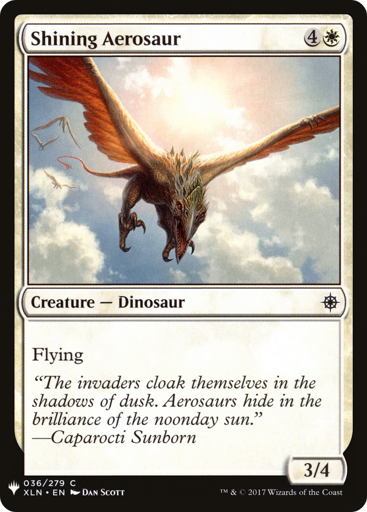 Shining Aerosaur (LIST-036) - The List