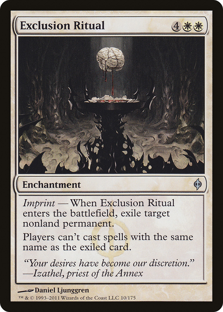 Exclusion Ritual (NPH-010) - New Phyrexia