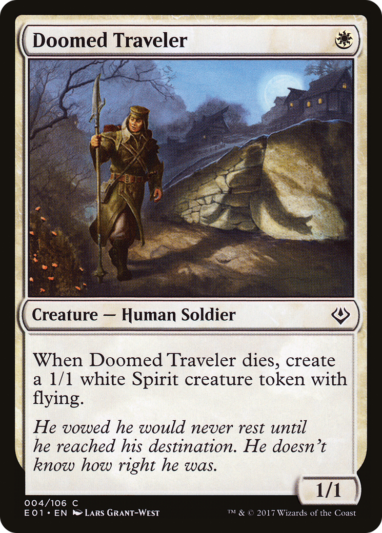 Doomed Traveler (AC2-004) - Archenemy: Nicol Bolas