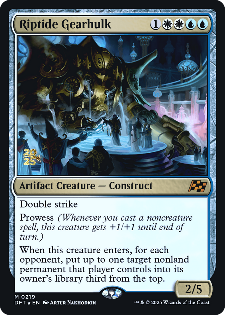 Riptide Gearhulk (PRE-219) - Prerelease Cards Foil
