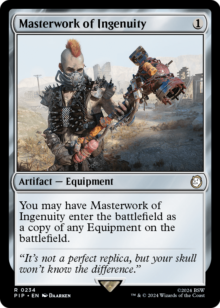 Masterwork of Ingenuity (PIP-234) - Fallout