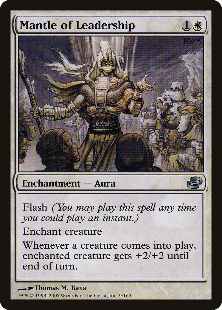 Mantle of Leadership (PLC-009) - Planar Chaos Foil