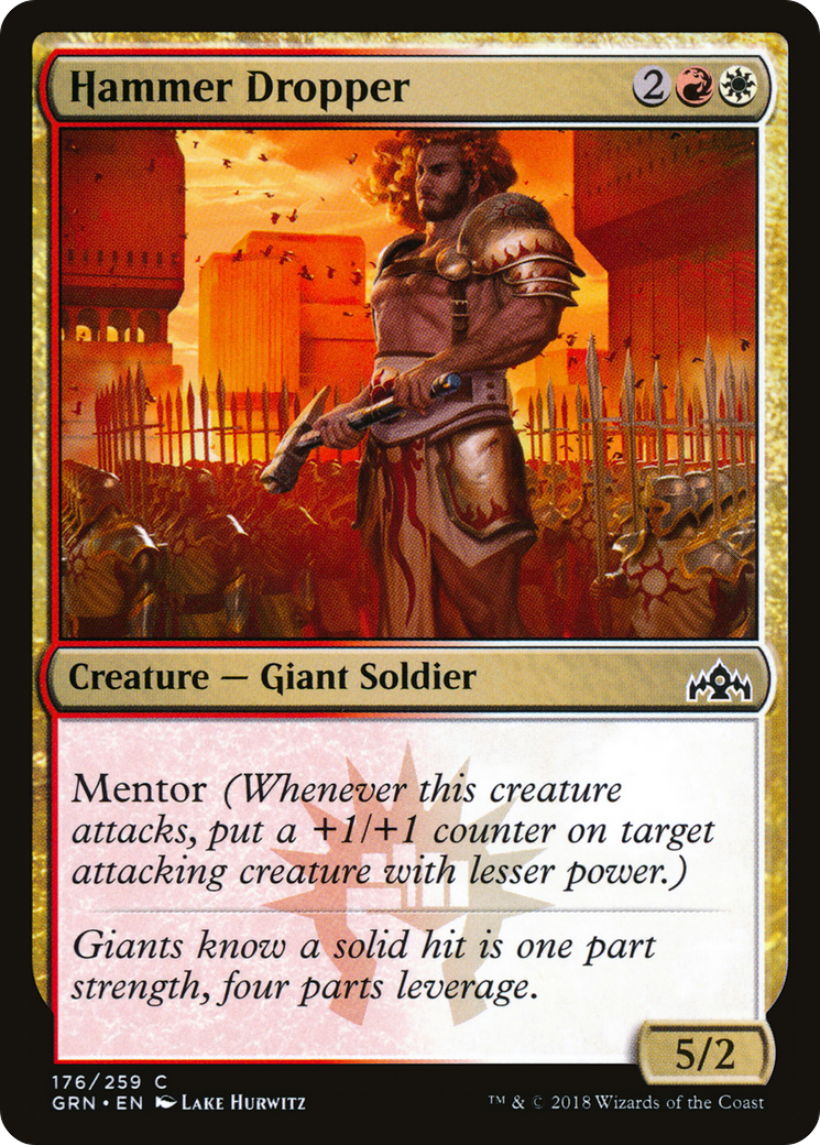 Hammer Dropper (GRN-176) - Guilds of Ravnica