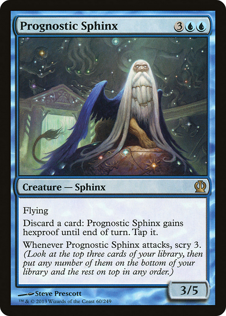 Prognostic Sphinx (THS-060) - Theros Foil