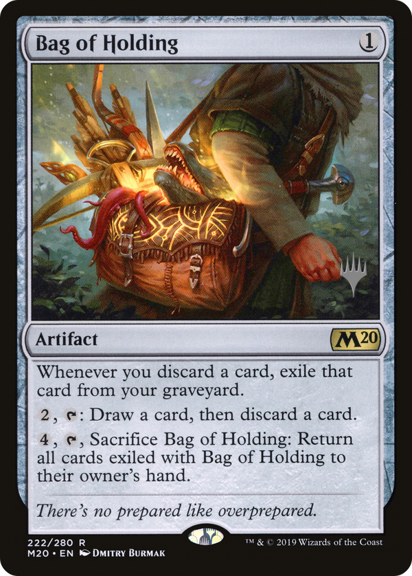 Bag of Holding (PPM20-222) - Core Set 2020 Promos Foil