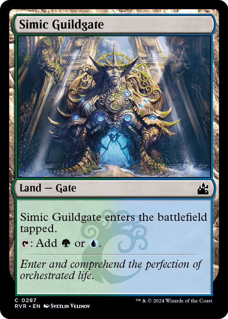 Simic Guildgate (RVR-287) - Ravnica Remastered