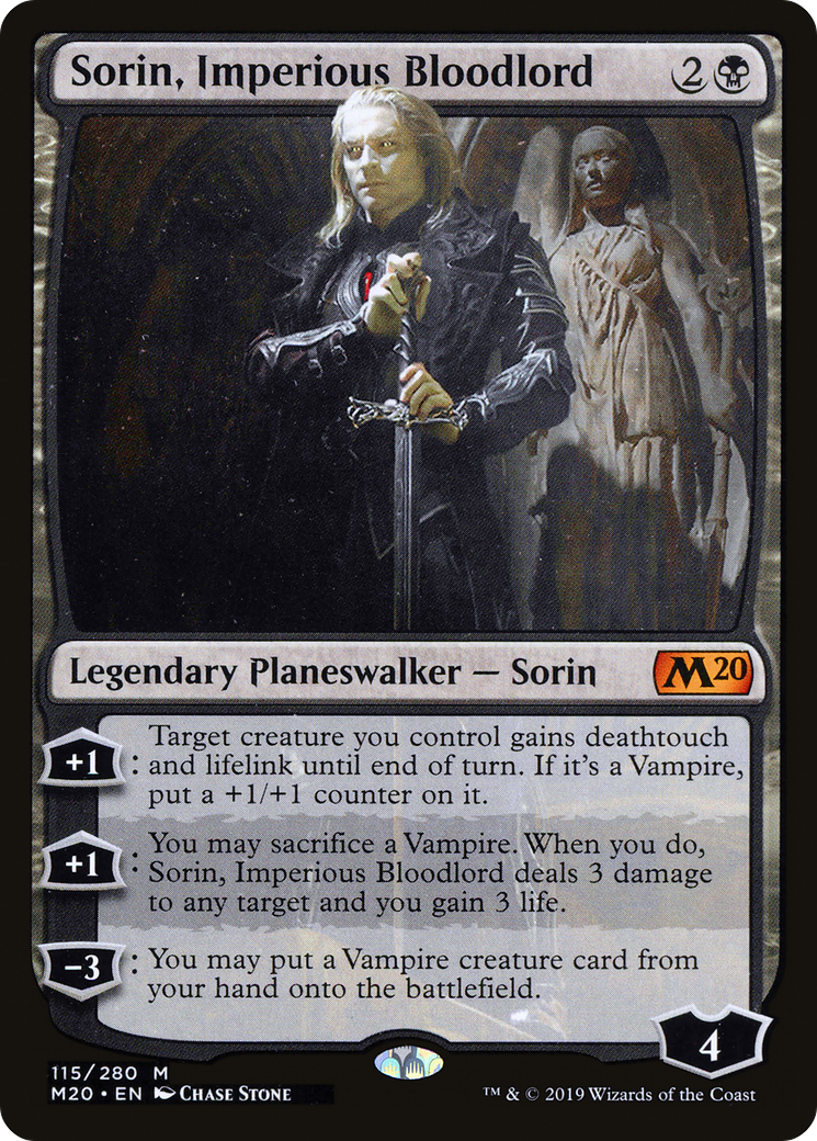 Sorin, Imperious Bloodlord (M20-115) - Core Set 2020