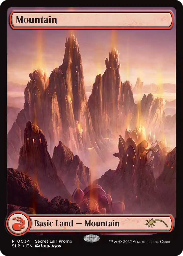Mountain (0034) (SLP-034) - Secret Lair Showdown