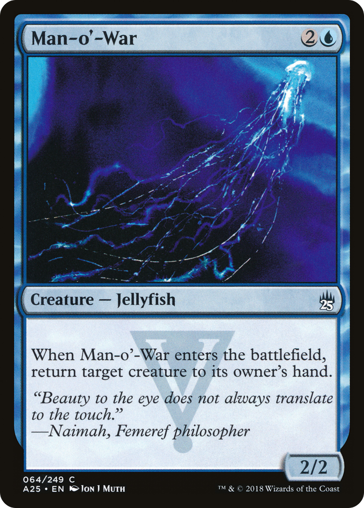 Man-o'-War (A25-064) - Masters 25