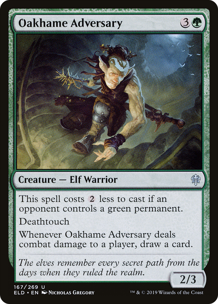 Oakhame Adversary (ELD-167) - Throne of Eldraine Foil