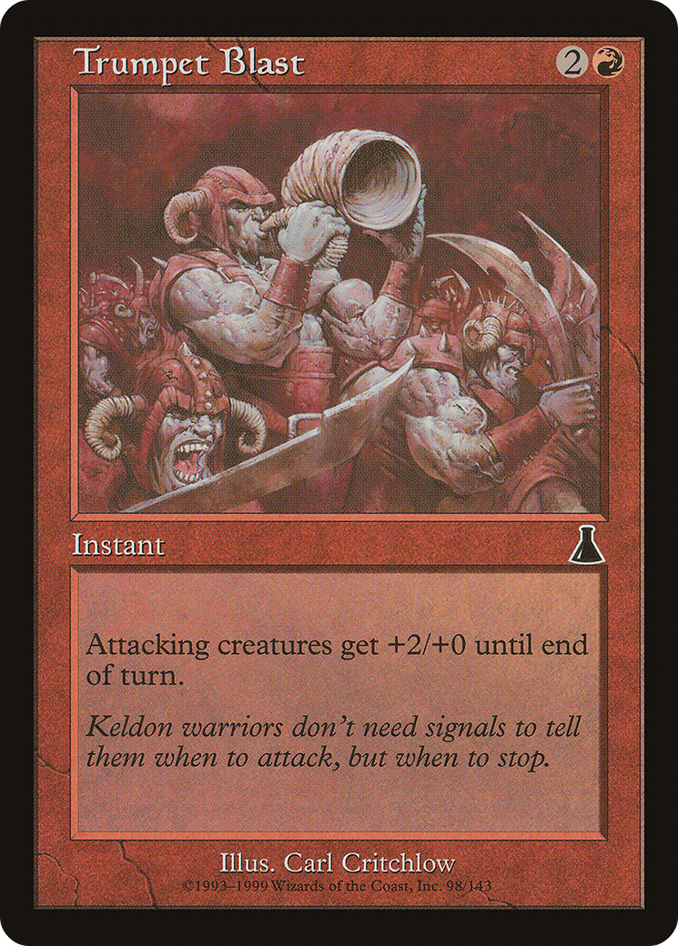 Trumpet Blast (UDS-098) - Urza's Destiny