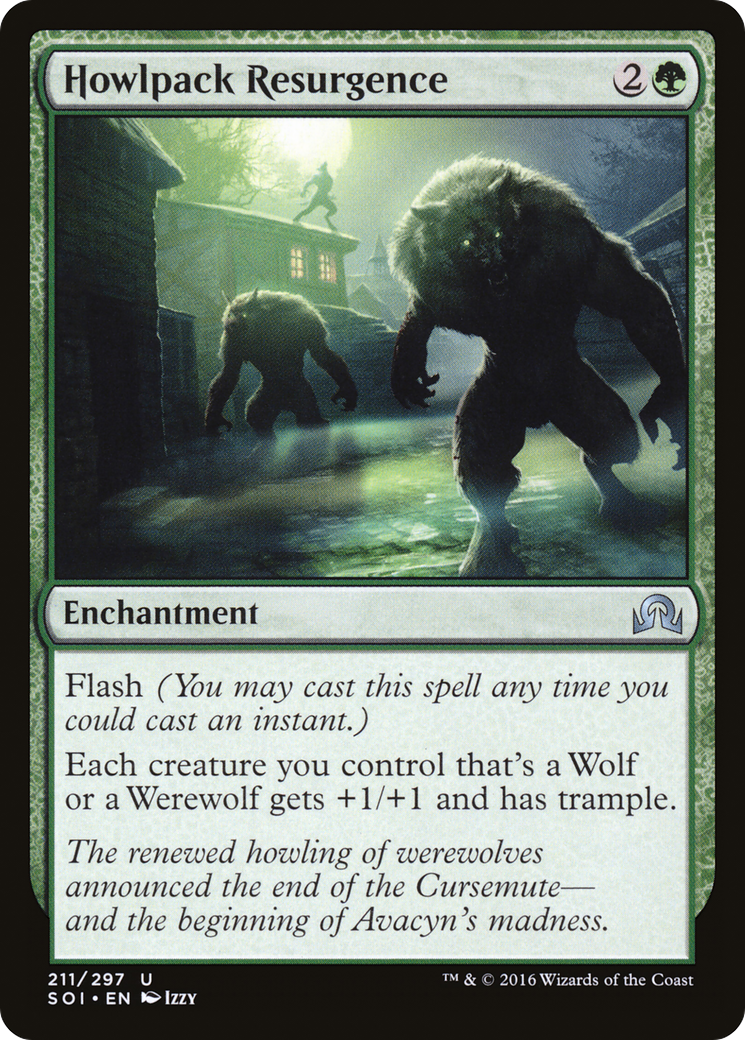 Howlpack Resurgence (SOI-211) - Shadows over Innistrad Foil