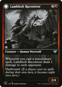 Lambholt Raconteur (DBL-434) - Innistrad: Double Feature: (Double Faced Transform)