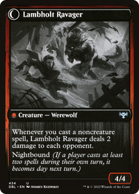 Lambholt Raconteur (DBL-434) - Innistrad: Double Feature: (Double Faced Transform)